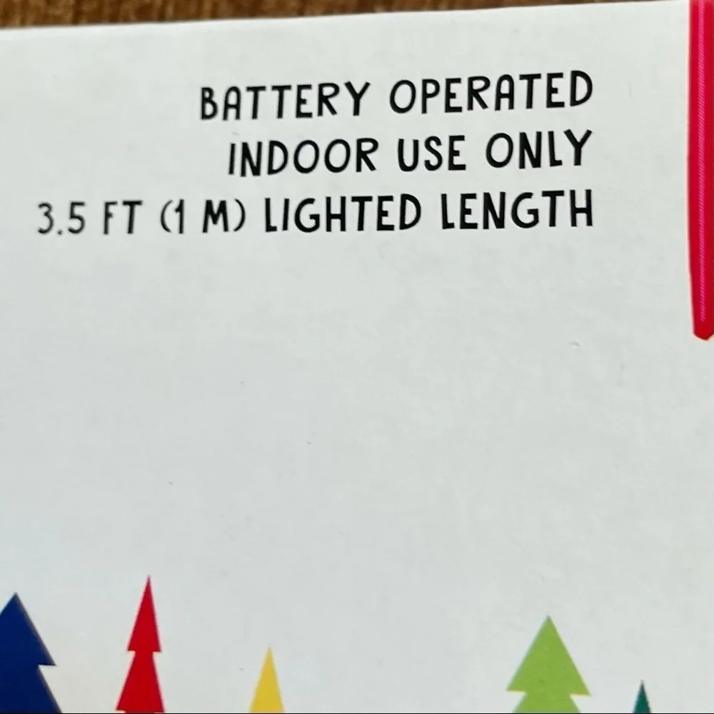 4 NWT sets of target snow Christmas tree LED lights